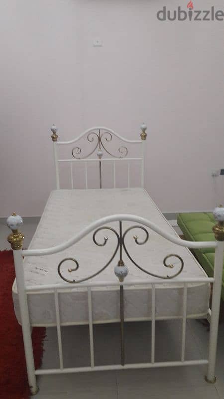 single bed with mattress 2