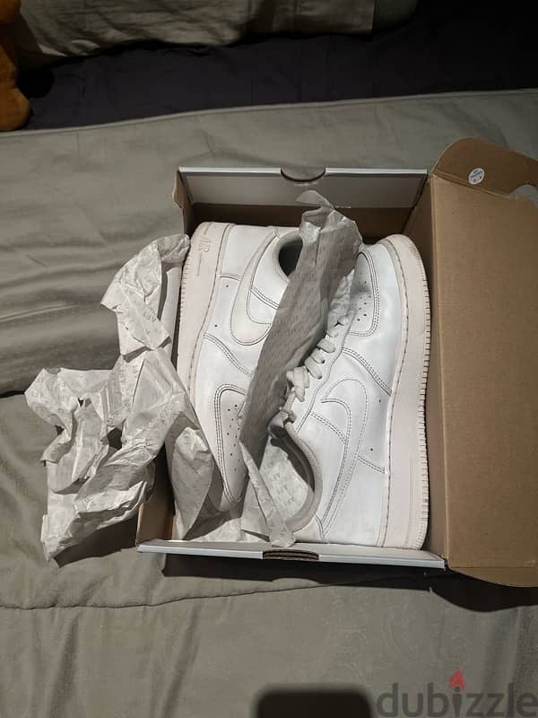 white Air Force one size 42.5 2