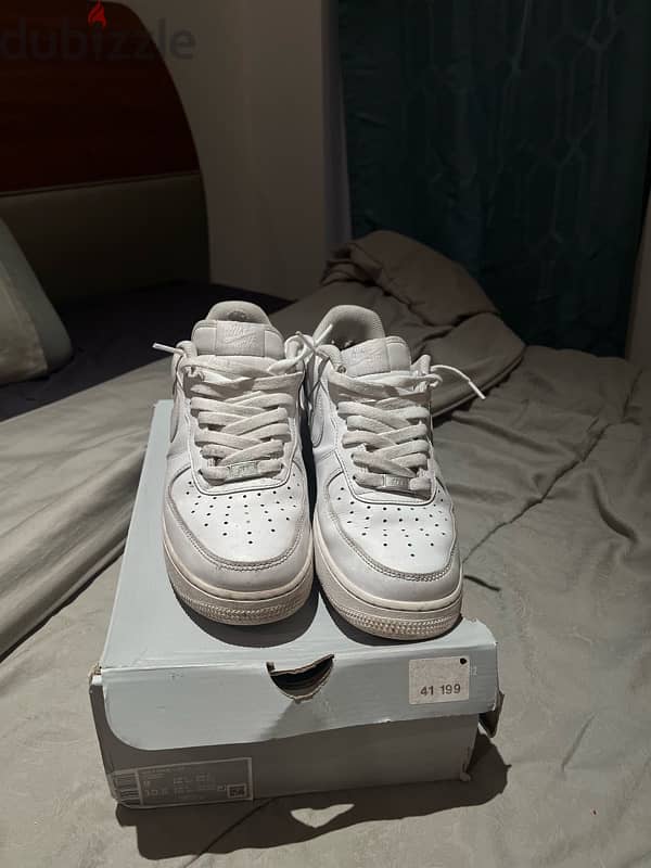 white Air Force one size 42.5 3