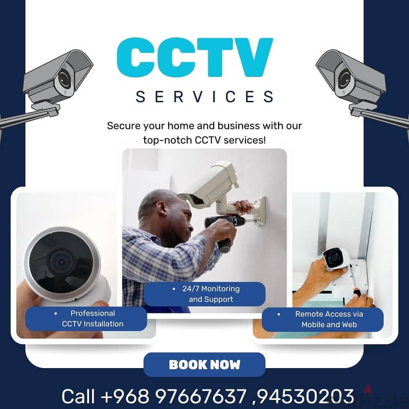 CCTV, Door access control system, Networking 2