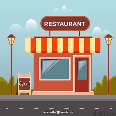 restaurant for sale in Alkhoud Souk market