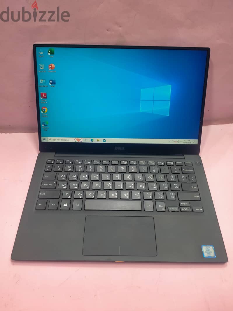 DELL XPS-13 CORE i5 8GB RAM 256GB SSD 13-INCH BOADLESS SCREEN 3