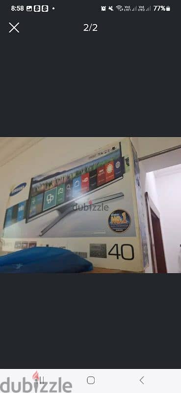 Sumsung  television 40'' smart TV with all option 0