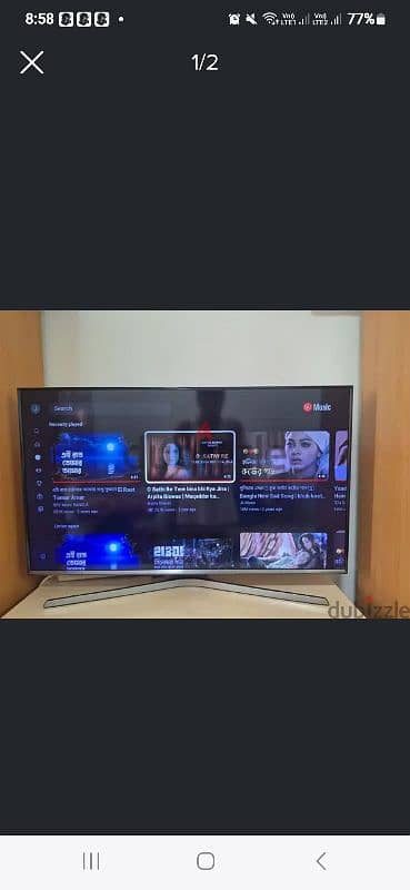 Sumsung  television 40'' smart TV with all option 1