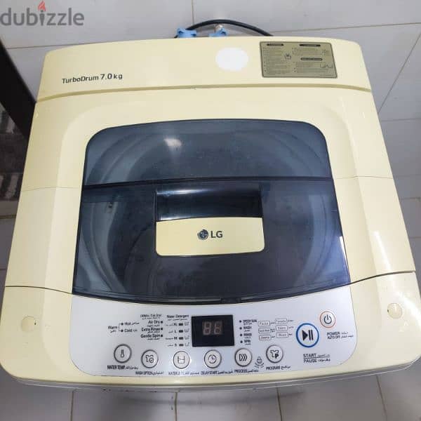 LG fully automatic washing machine 7kg 0