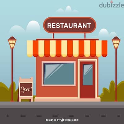 restaurant for sale in Alkhoud Souk market street