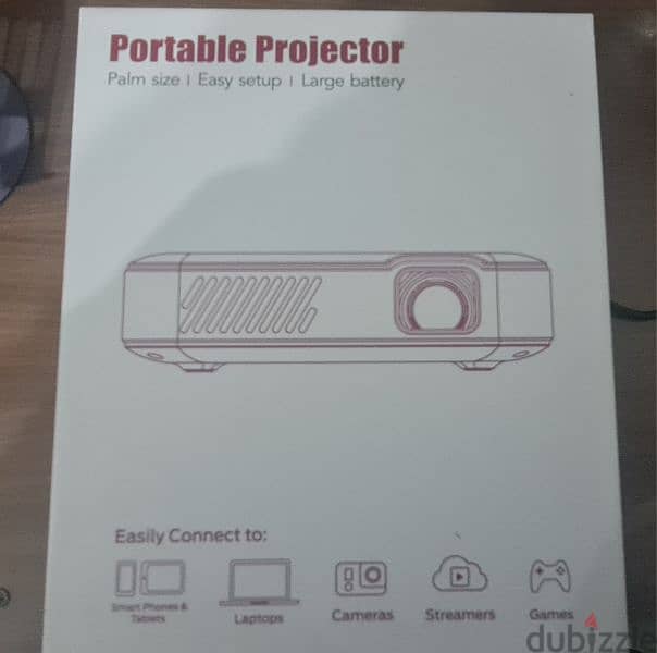 Projector Full HD 120" inch screen 6