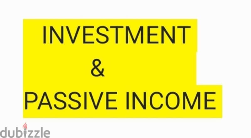 Investment & passive income 0