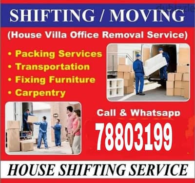 house shiftting and vela flat and office shifting