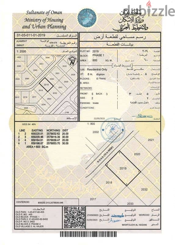 انا المالك / للبيع 7 قطع في العامرات / سمكت 3