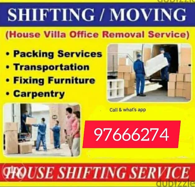 house shifting and packing good service. . 0