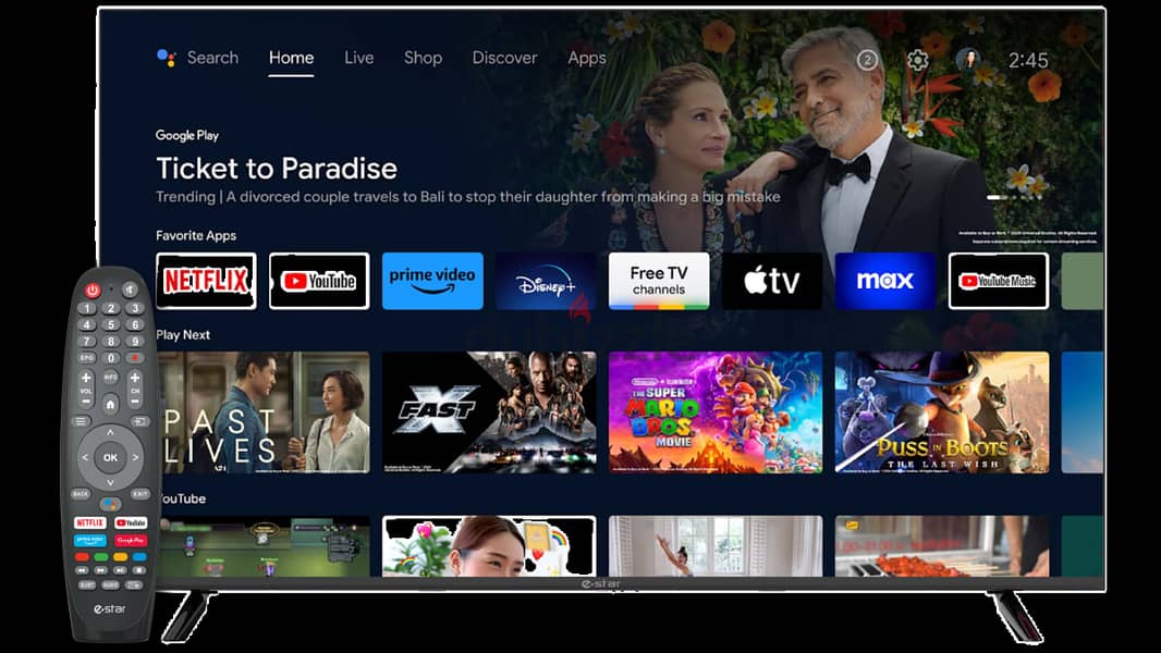 Get Android Smart TV Channels in 10 rial for 2 years. 0