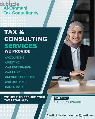 Accounting,VAT Filing and Audit Services provide with Minimum fees