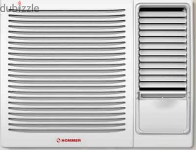 window type air conditioner  مكيف هواء نوع نافذة