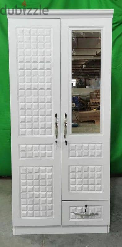 New 2 Door Cupboard White Quantity 0