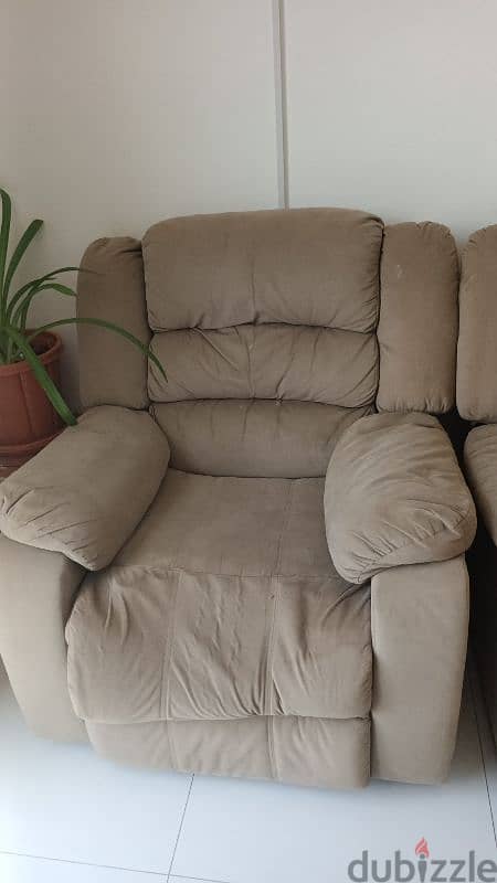 Recliner Sofa set 1