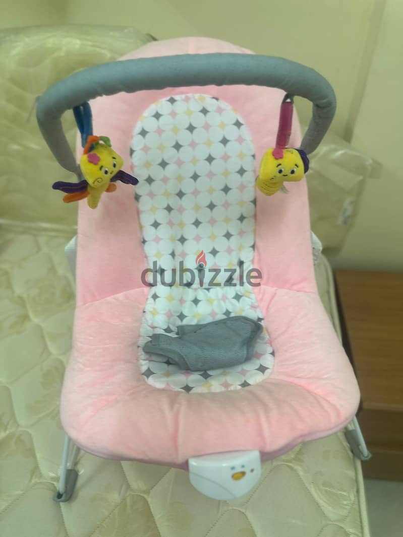 Juniors Plum Baby Bouncer 1