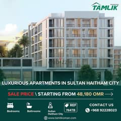 Luxurious Apartments for Sale in Sultan Haitham City | REF 764TB 0