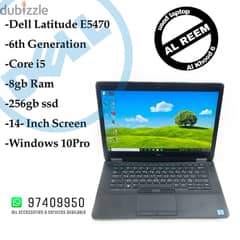 DELL CORE I5-HQ 8GB RAM 256GB SSD 14-INCH SCREEN 0