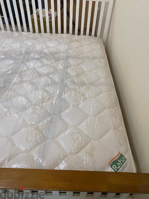 2m x 2m Cot with Mattress Made in Malaysia 1