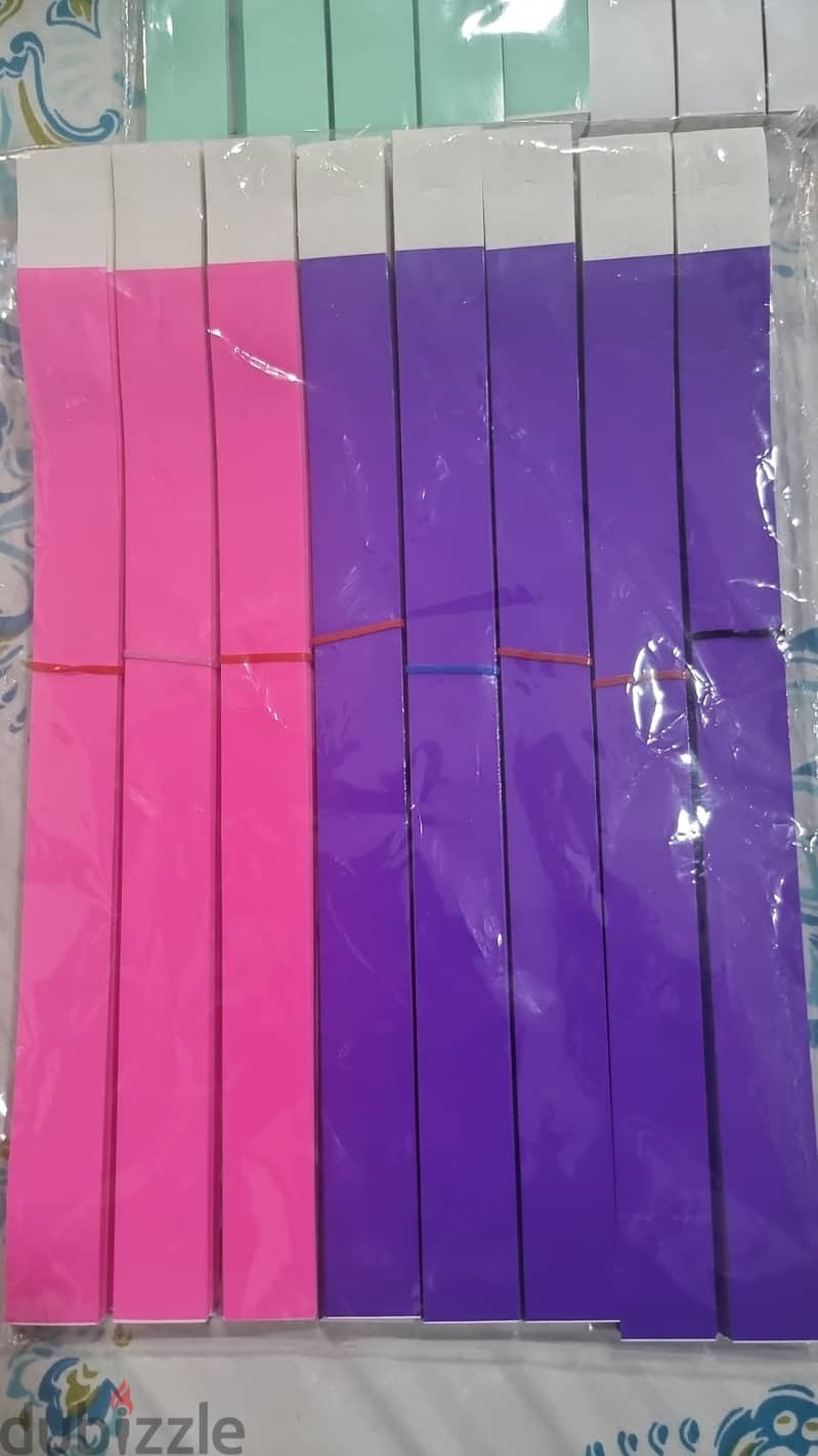 Party Paper Wrist Bands 1