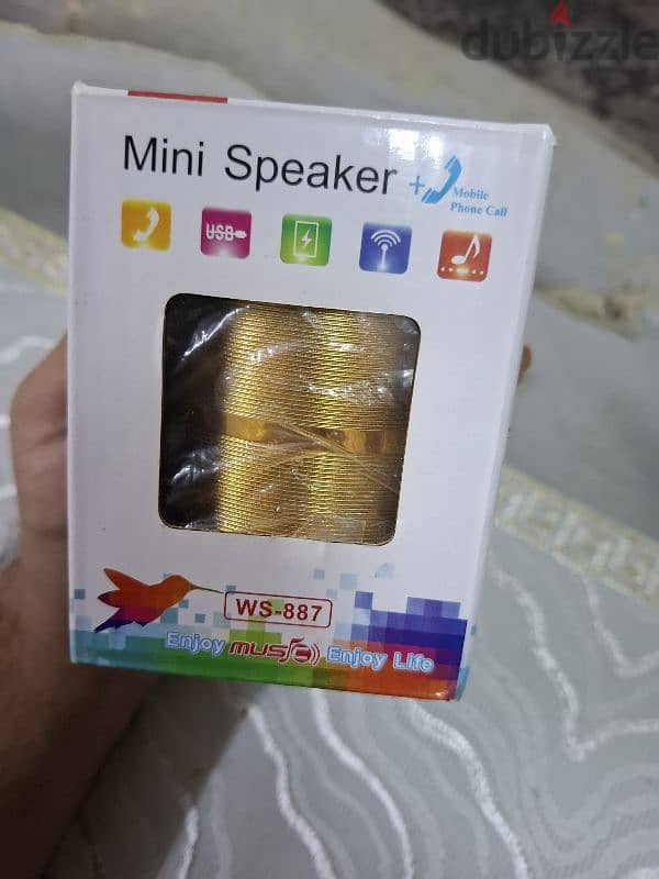 Mini Speaker Blutooth (Brand New) best for Gamers 1