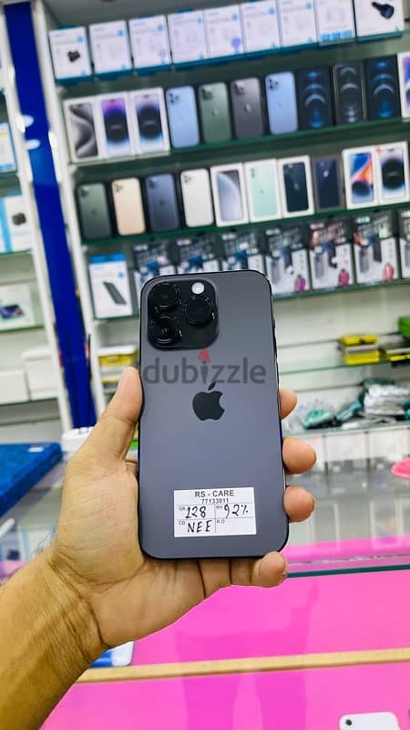 iPhone 14 Pro, 128gb Space Black Arabic 0