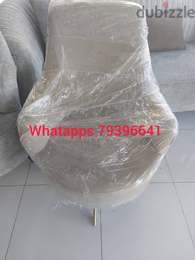 new single sofa without delivery 1 piece 35 rial