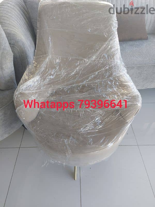 new single sofa without delivery 1 piece 45 rial 0