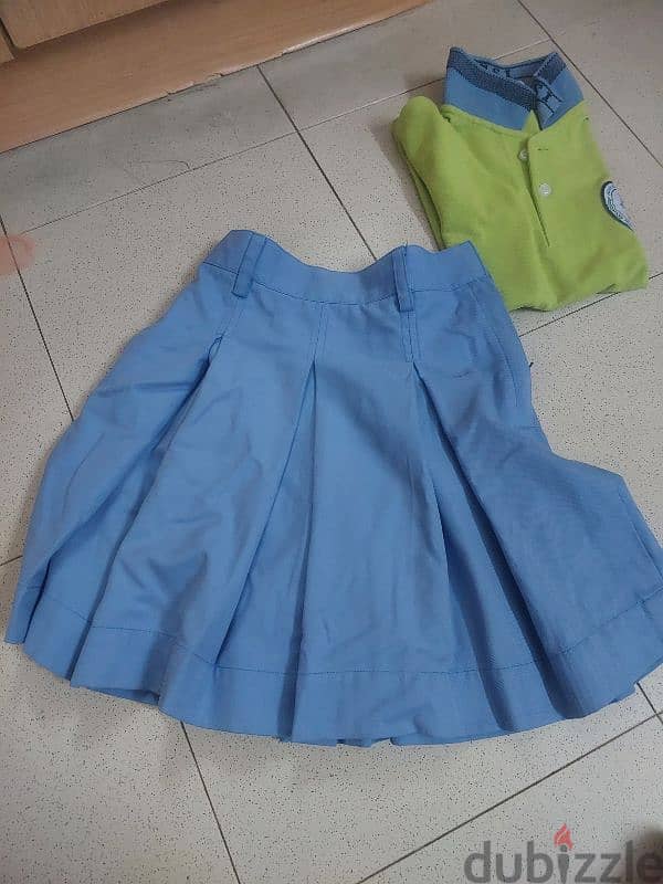 1 omr eatch indian school bousher uniform  boy and girl  L/xl size 1