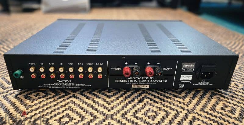 Musical Fidelity Electra E10 UK Made 1