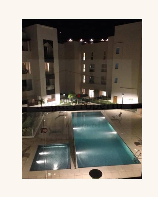 Beautiful pool view 1 BHK apartment in Liwan building for rent 1