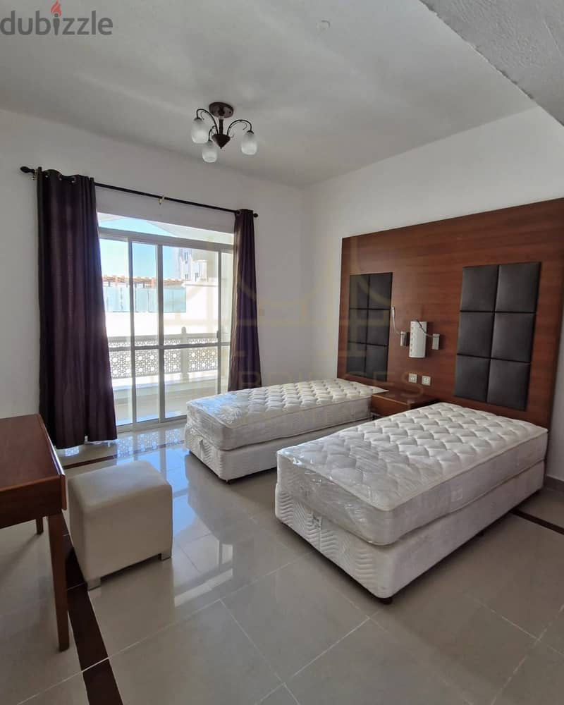 3 BR + 1 Maid’s Room Furnished Apartment in Bausher – with Pool/Gym 2