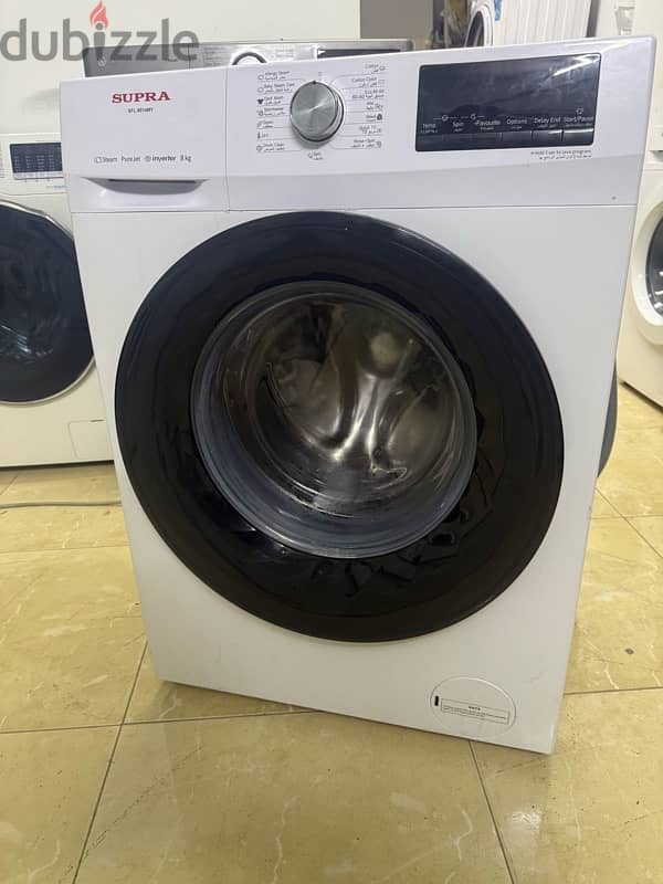 supra 8 kg washing machine inverter for sale in working condition 2