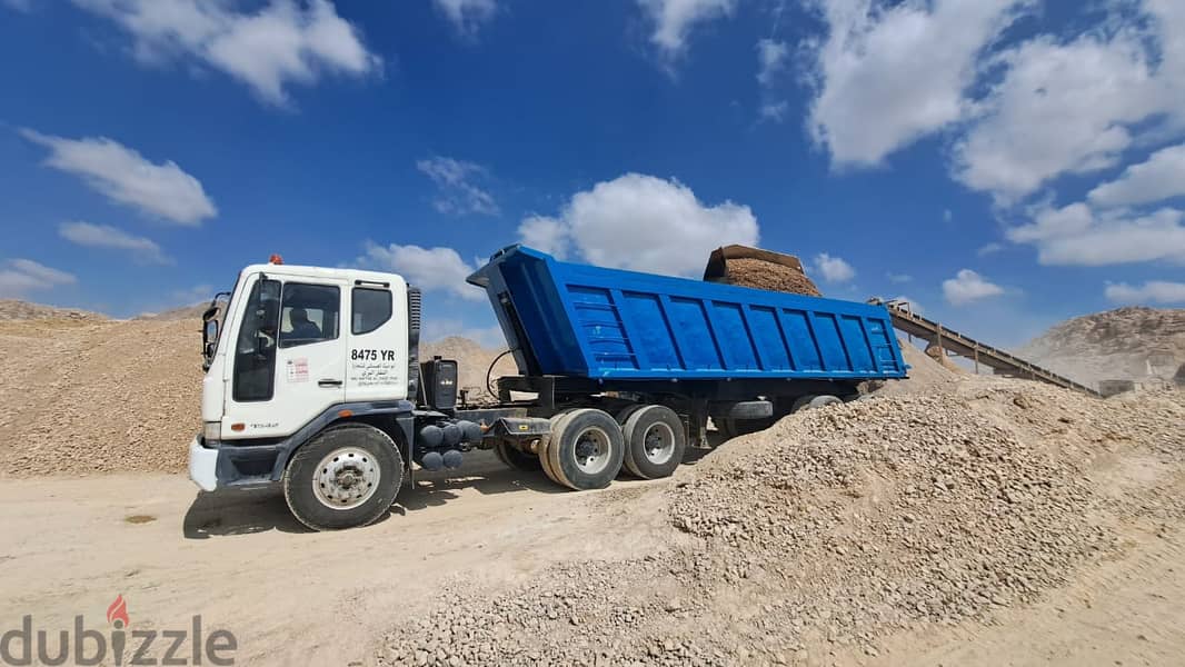 2 axle tipper for rent in DUQM 3