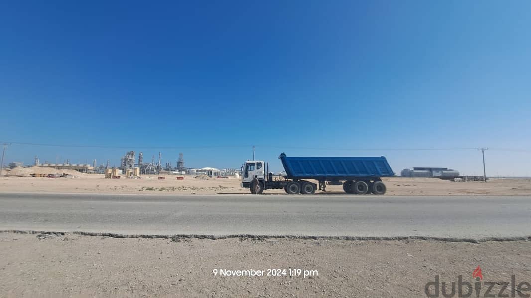 2 axle tipper for rent in DUQM 4