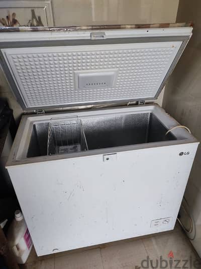 LG FREEZER 250 ltrs