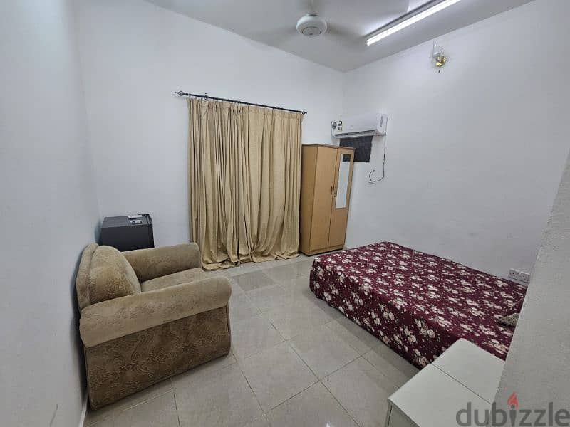 For rent in Mazoon Street Furnished room with bathroom 2