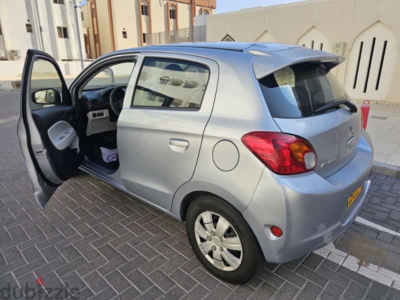 Mitsubishi mirage 2014 clean car klmm 180 5