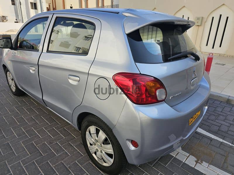 Mitsubishi mirage 2014 clean car klmm 180 9