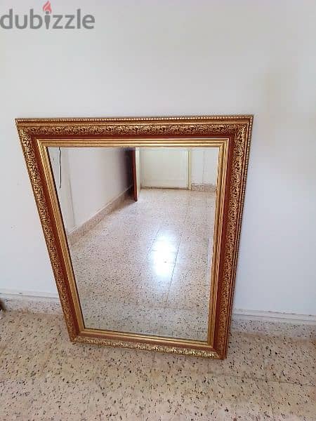 Awesome Mirror with Golden Frame 0