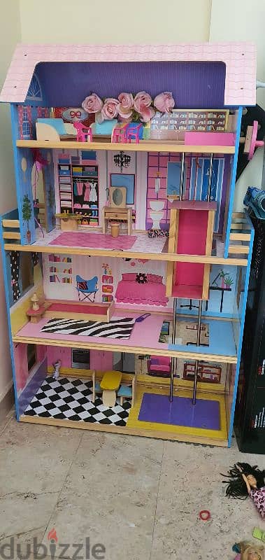 girls bicycle and Doll house 1