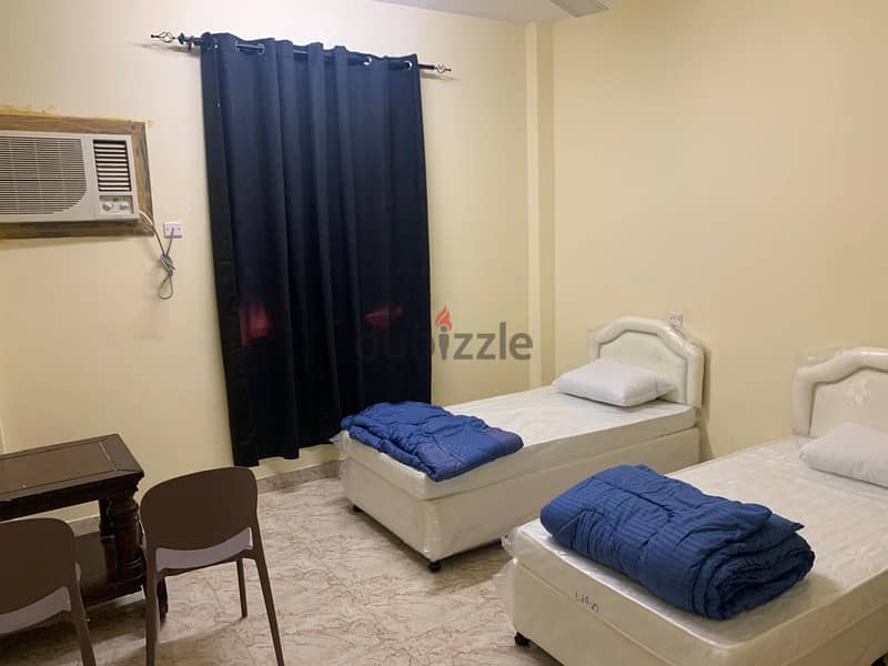 Furnished room for rent ( daily, 2 days, 5 days , weekly ) at Barka 1