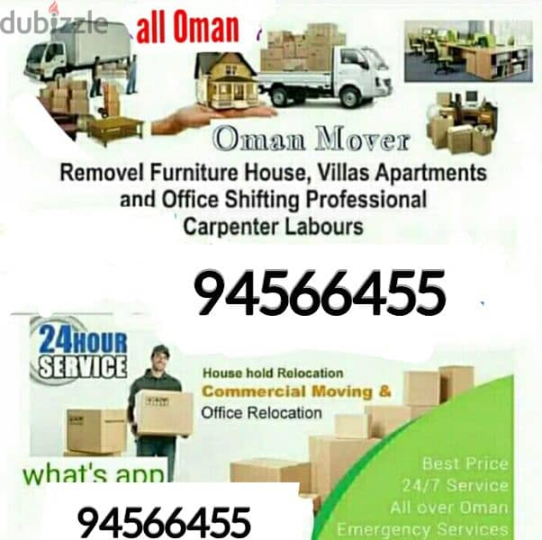 muscat furniture house shiftingg low price 0