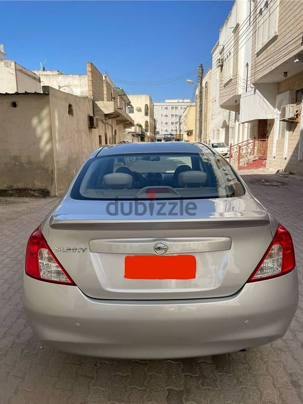 Nissan sunny 2014 for monthly rent 1