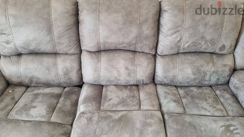 lazy boy couches/sofa: 1 seater, 2 seater and 3 seater. Free tables 2