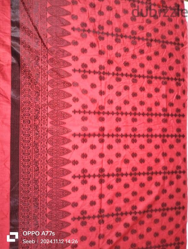 unstitched banarsi cotton Pakistani suit 2