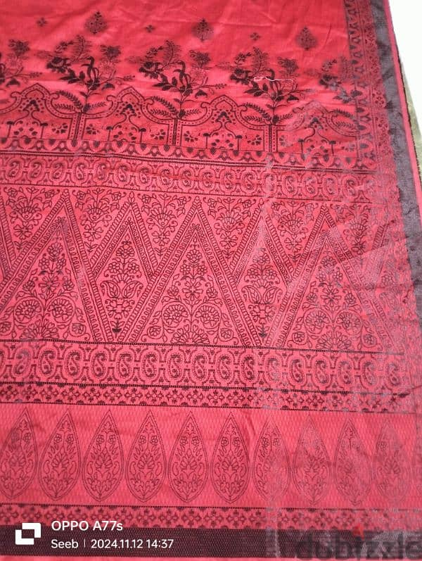 unstitched banarsi cotton Pakistani suit 5