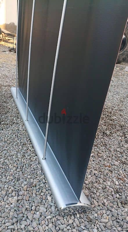 retractable poster stand for sale 0