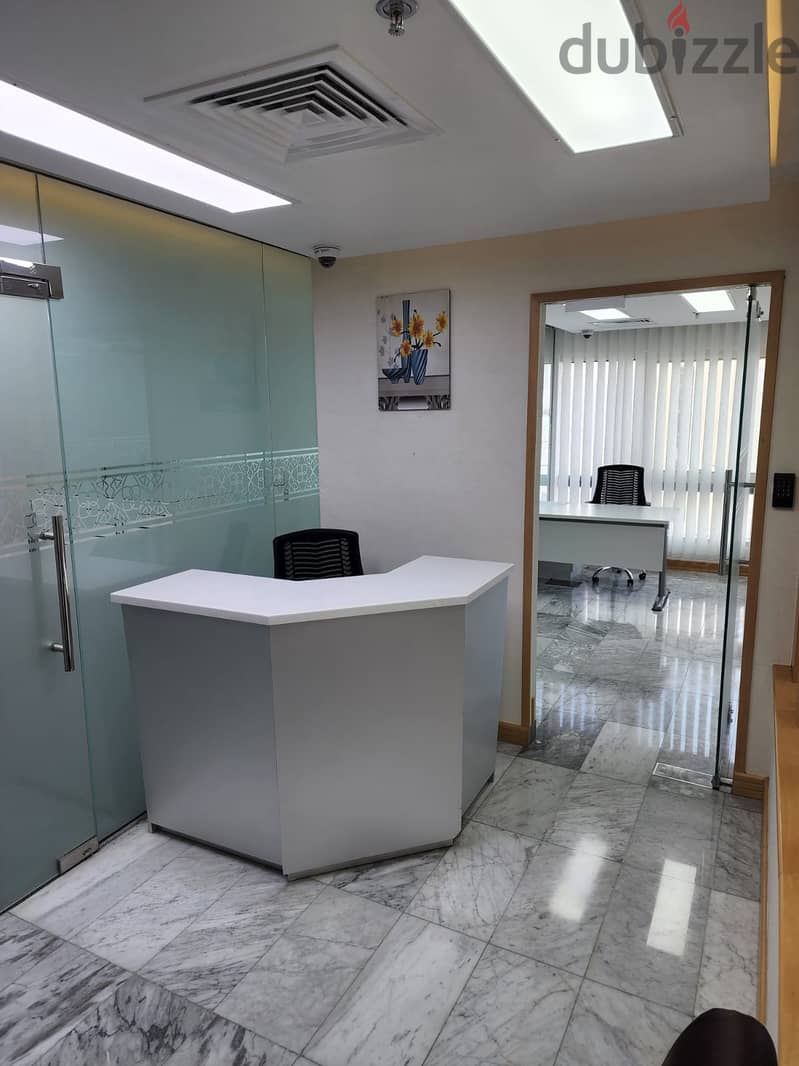 Furnished Office with Parking for Rent 2